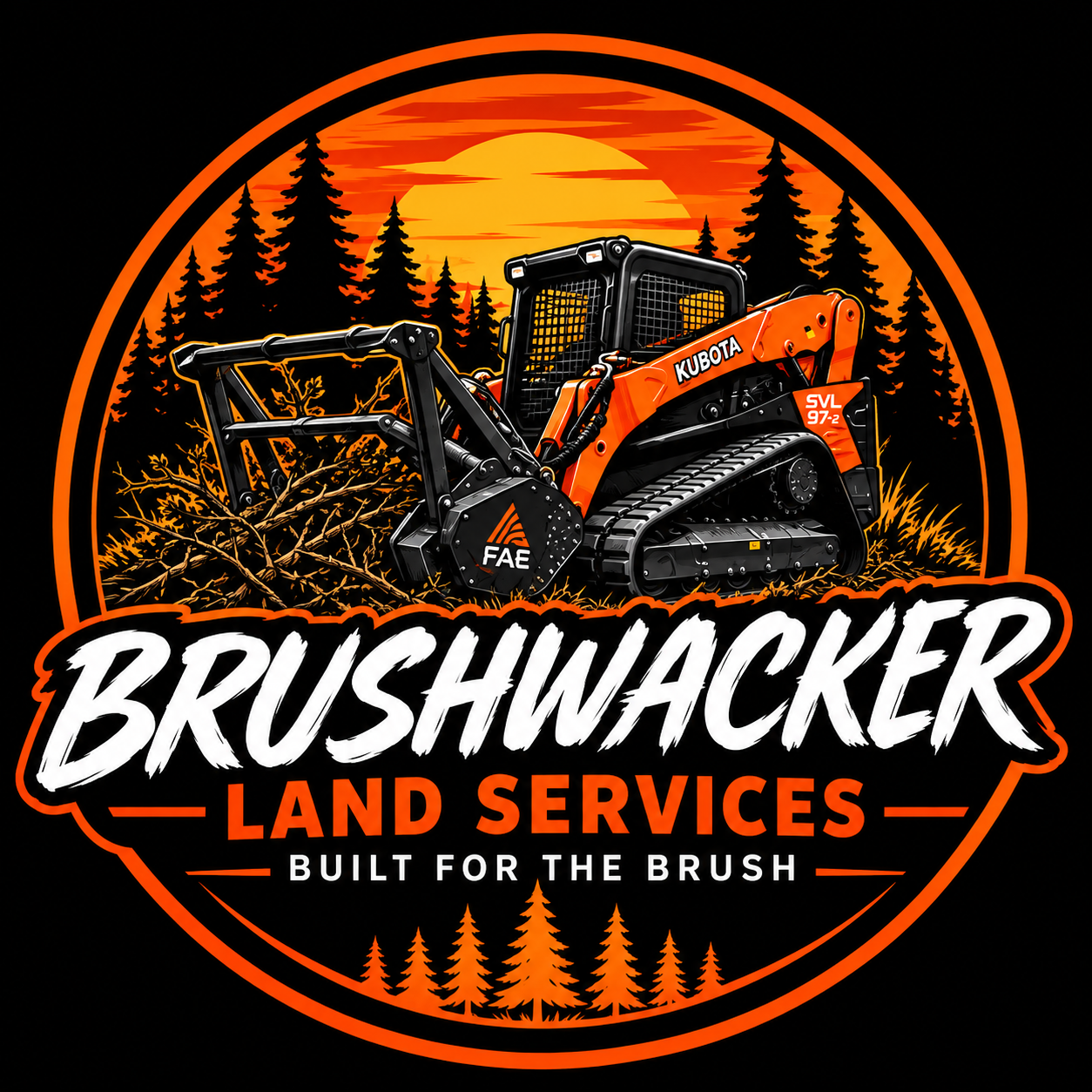 Brushwacker Land Services logo